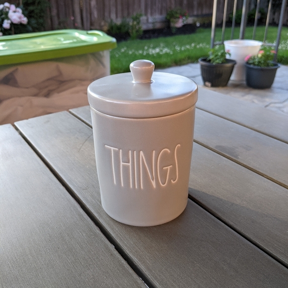Rae Dunn THINGS Canister - Picture 4 of 4